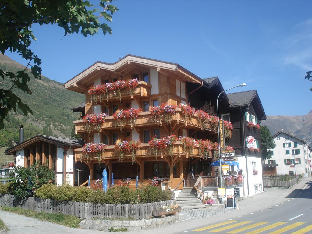 Hotel Grimsel Obergesteln ภายนอก รูปภาพ