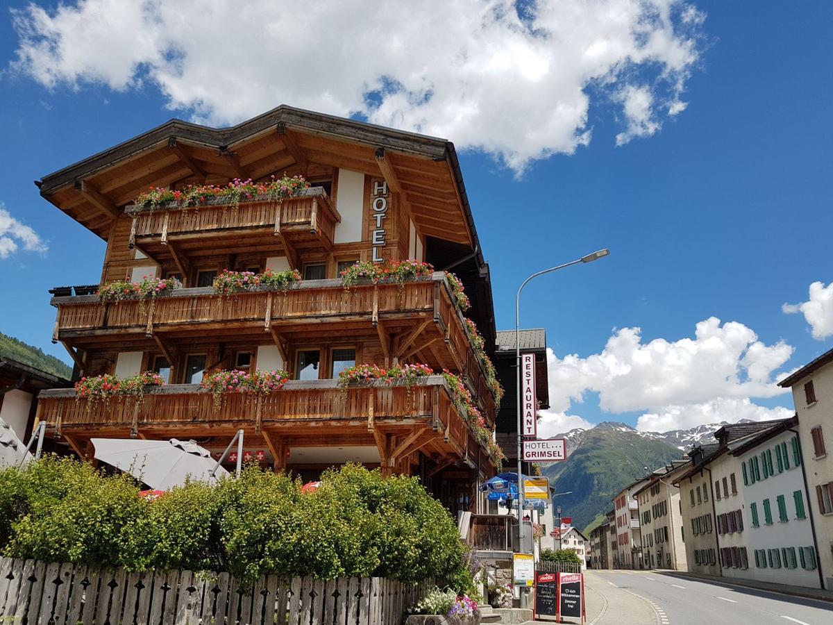 Hotel Grimsel Obergesteln ภายนอก รูปภาพ