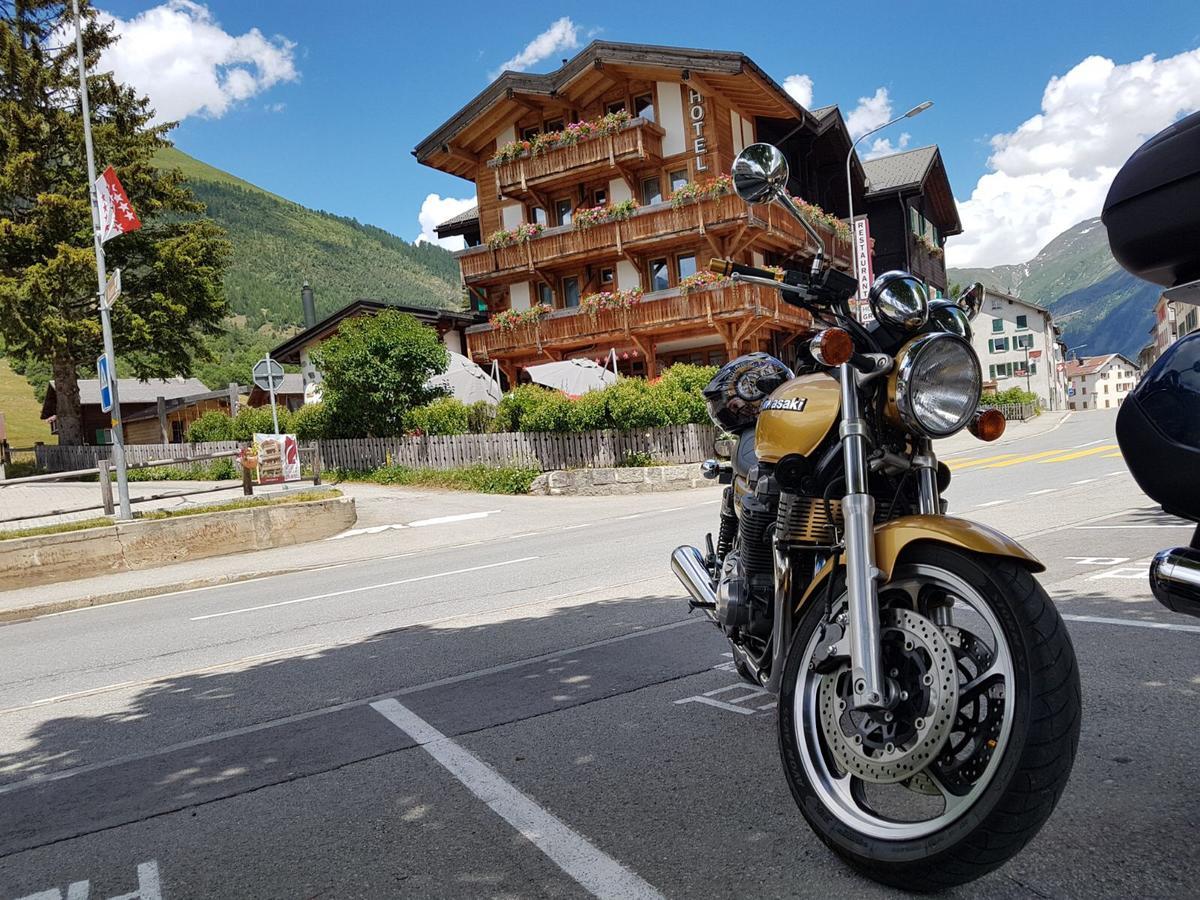 Hotel Grimsel Obergesteln ภายนอก รูปภาพ
