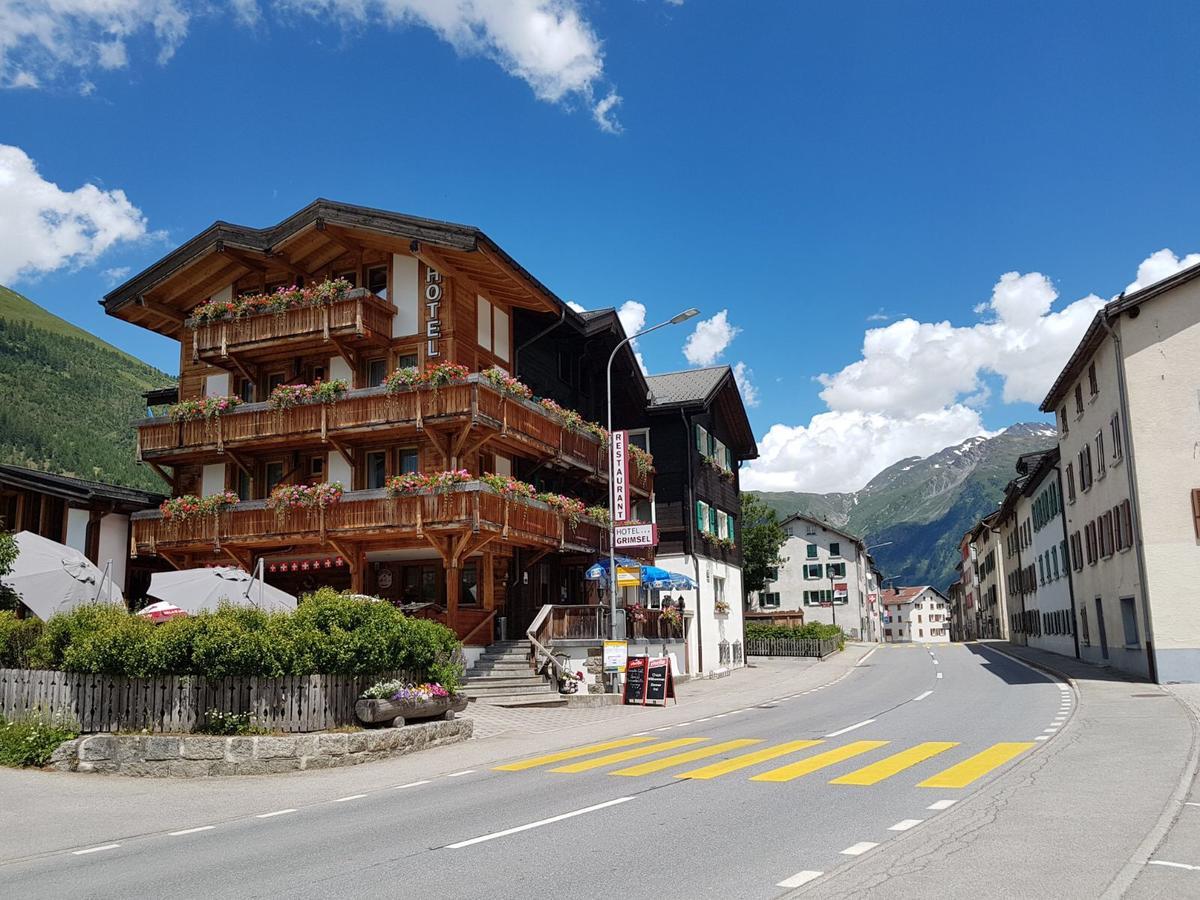 Hotel Grimsel Obergesteln ภายนอก รูปภาพ