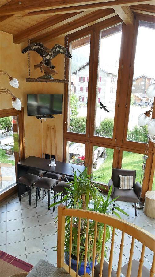 Hotel Grimsel Obergesteln ภายนอก รูปภาพ