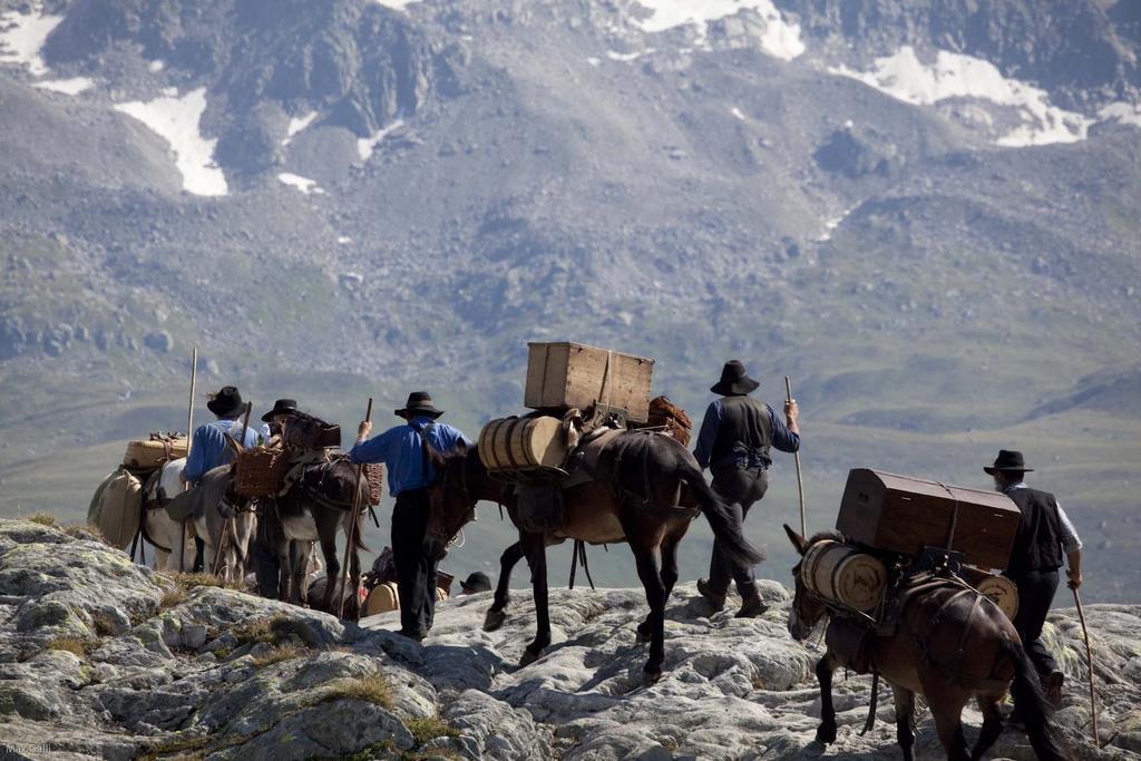 Hotel Grimsel Obergesteln ภายนอก รูปภาพ